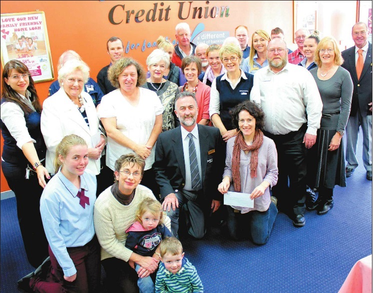 Family First Credit Union gives where credit is due